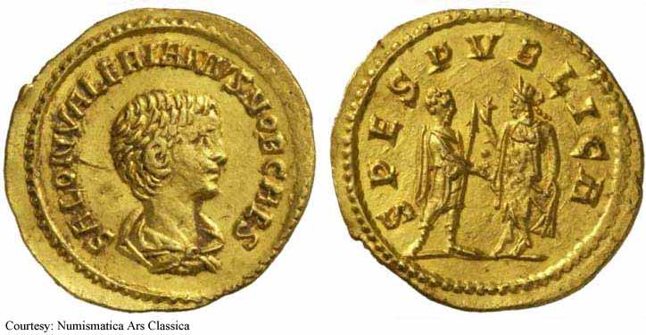 монета Древнего Рима