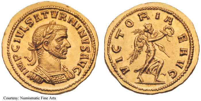 монета Древнего Рима