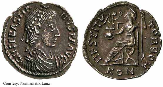 монета Древнего Рима