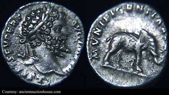 монета Древнего Рима