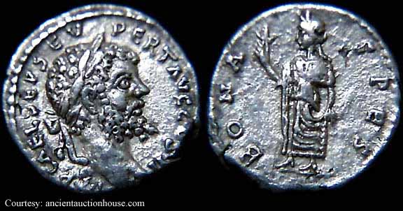 монета Древнего Рима