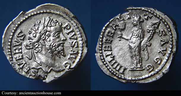 монета Древнего Рима