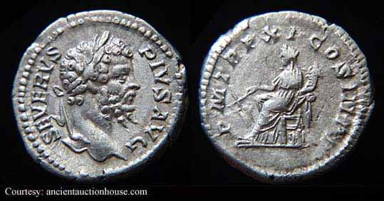 монета Древнего Рима