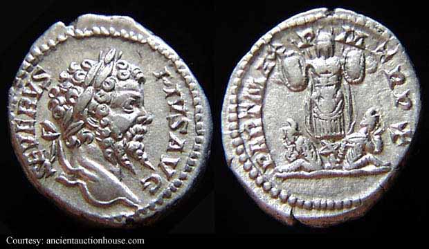 монета Древнего Рима