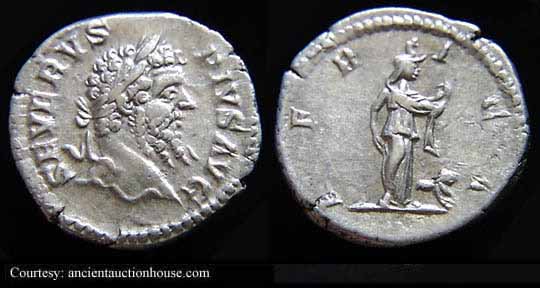 монета Древнего Рима