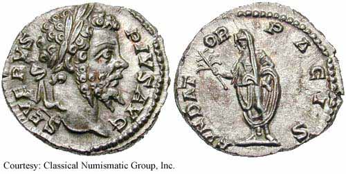 монета Древнего Рима