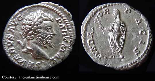 монета Древнего Рима