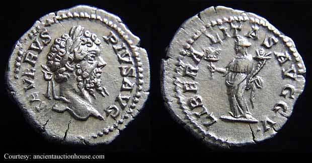 монета Древнего Рима