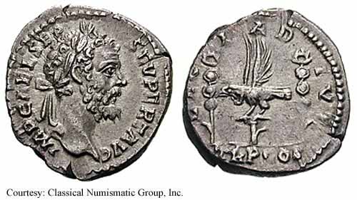 монета Древнего Рима