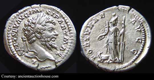 монета Древнего Рима