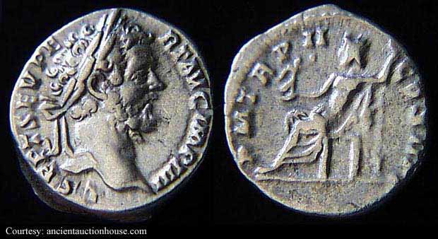 монета Древнего Рима