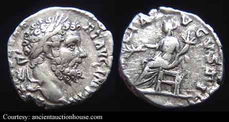 монета Древнего Рима