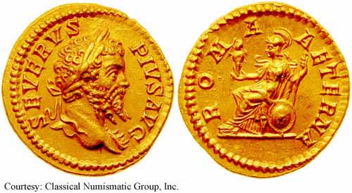 монета Древнего Рима