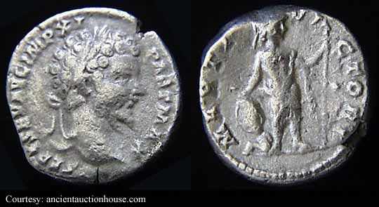 монета Древнего Рима