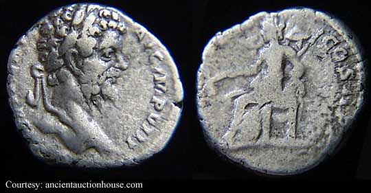 монета Древнего Рима