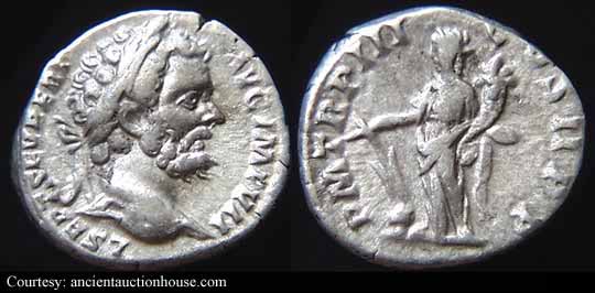 монета Древнего Рима