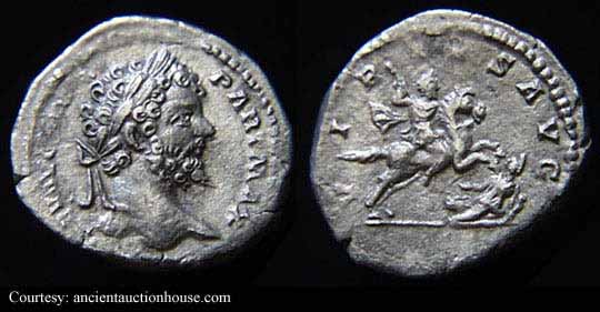 монета Древнего Рима