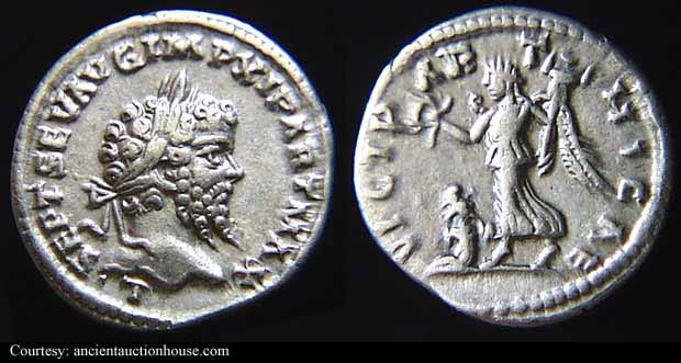 монета Древнего Рима