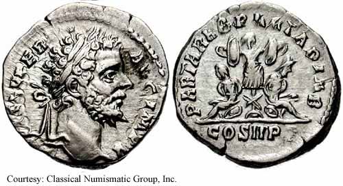 монета Древнего Рима