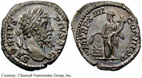 монета Древнего Рима