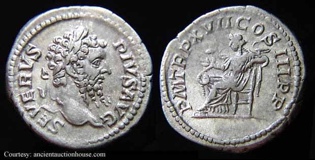 монета Древнего Рима