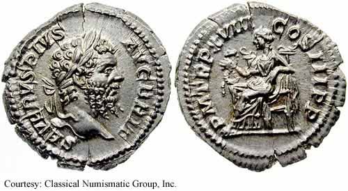 монета Древнего Рима