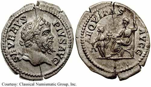 монета Древнего Рима