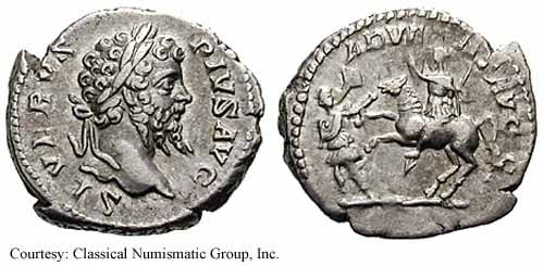 монета Древнего Рима