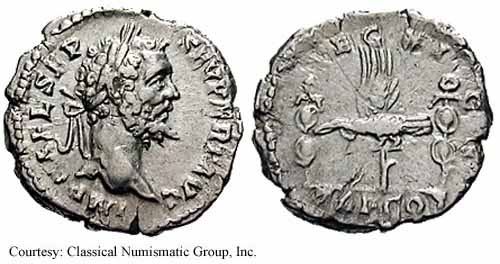 монета Древнего Рима