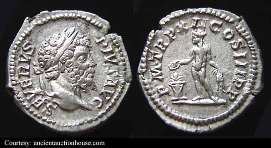 монета Древнего Рима