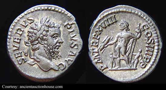 монета Древнего Рима