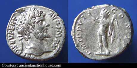 монета Древнего Рима