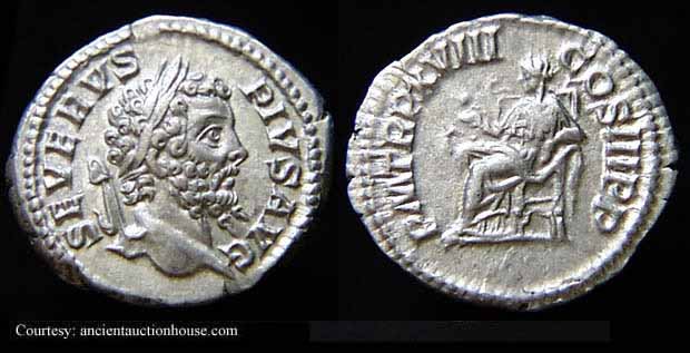 монета Древнего Рима