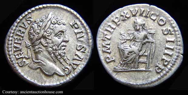 монета Древнего Рима