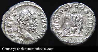 монета Древнего Рима