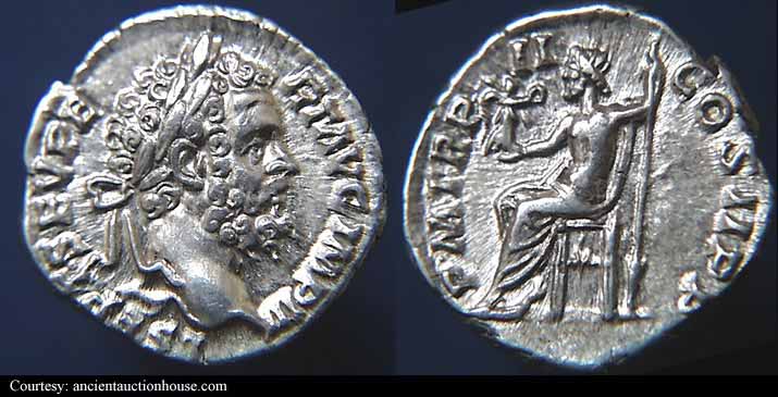 монета Древнего Рима