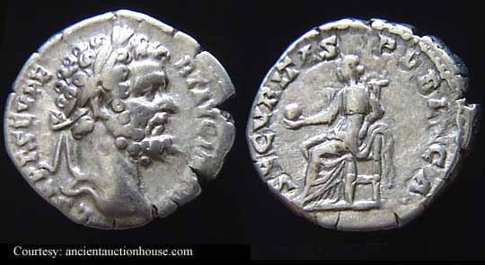 монета Древнего Рима