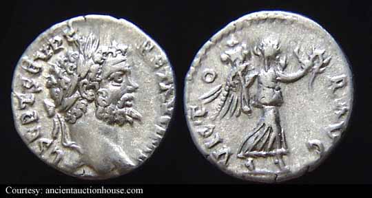 монета Древнего Рима