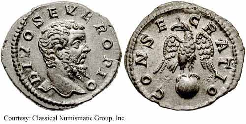 монета Древнего Рима