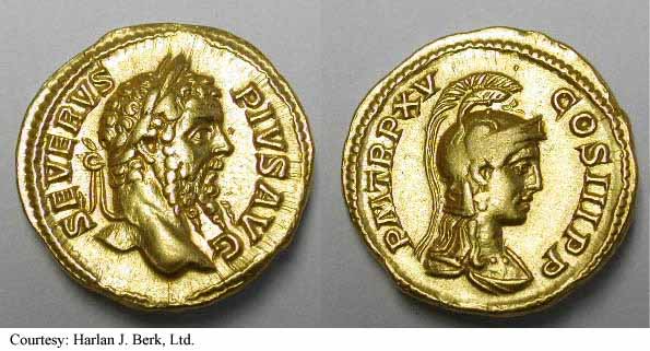 монета Древнего Рима