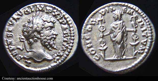 монета Древнего Рима