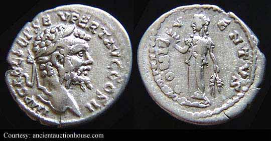 монета Древнего Рима