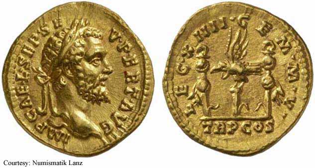 монета Древнего Рима