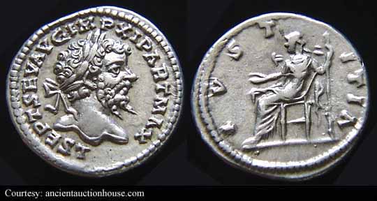 монета Древнего Рима