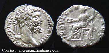 монета Древнего Рима