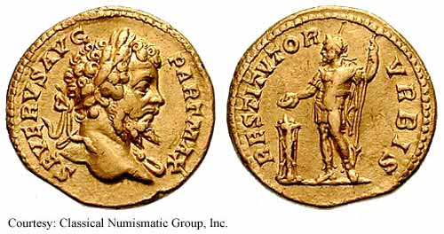 монета Древнего Рима