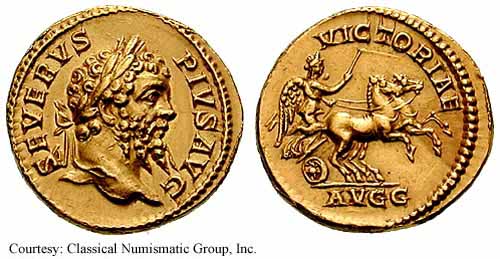 монета Древнего Рима