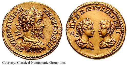 монета Древнего Рима