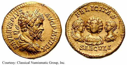 монета Древнего Рима