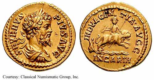 монета Древнего Рима